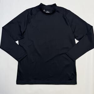 Under Armour ColdGear Infrared Shirt Mens 2XL Black Fitted UA Storm Golf